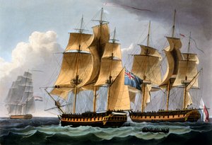 Capture of the Furie and Waakzaamheid, 23. oktober 1796, fra 